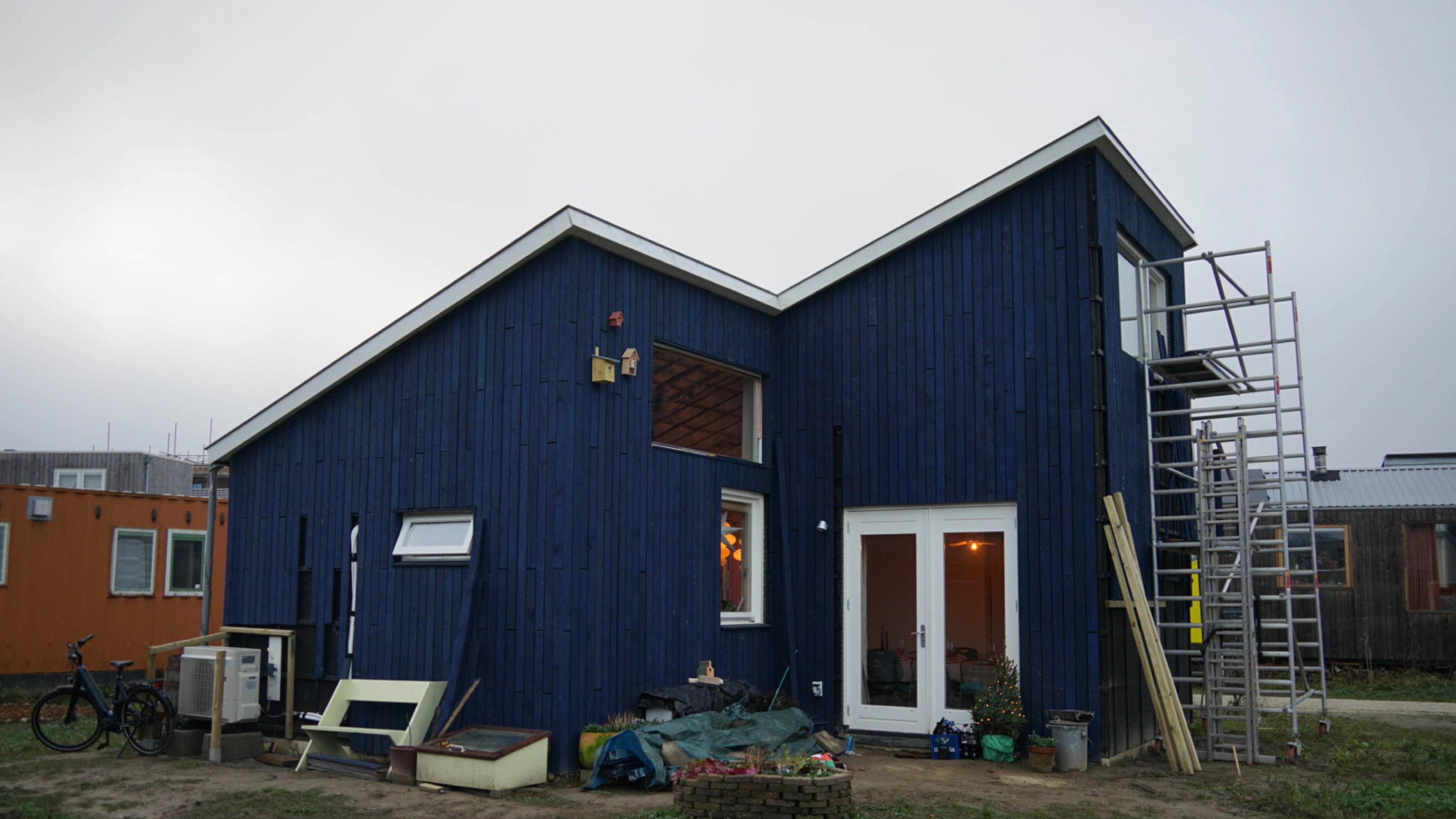 Tiny Blue House Design